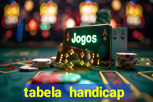 tabela handicap asiatico escanteios